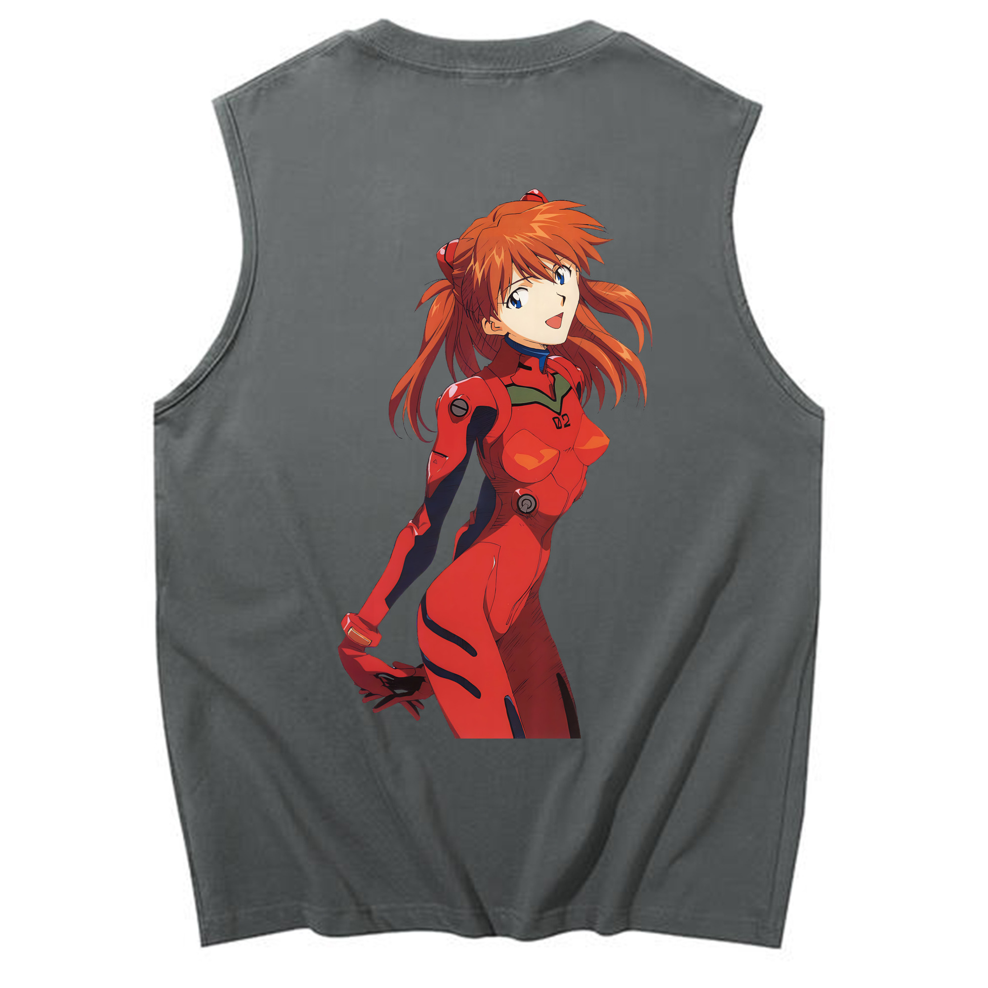 （画像用） EVA 新世紀エヴァンゲリオン コットン100％タンクトップ（背面プリント）